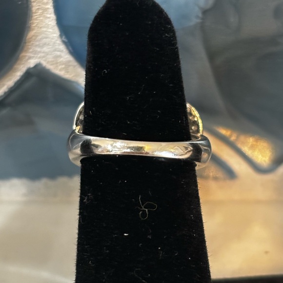 Tanzanite & Diamond Heart 💜 Ring - Picture 4 of 8